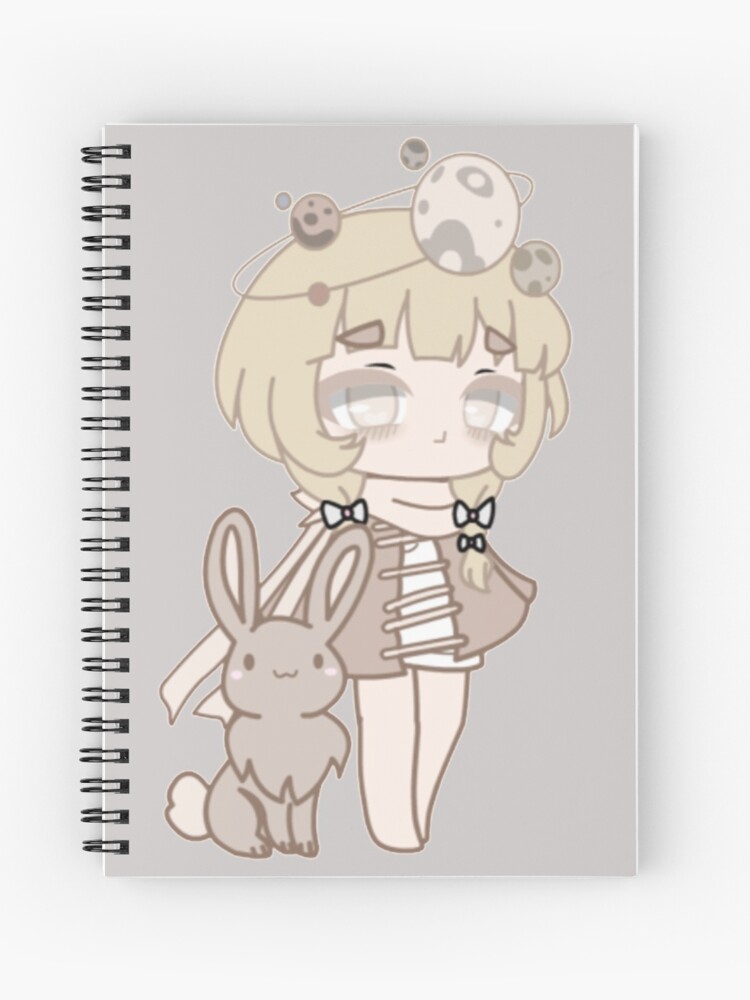 Aesthetic Gacha Life Gacha Club Character Spiral Notebook For Sale By Lovedale2 Redbubble