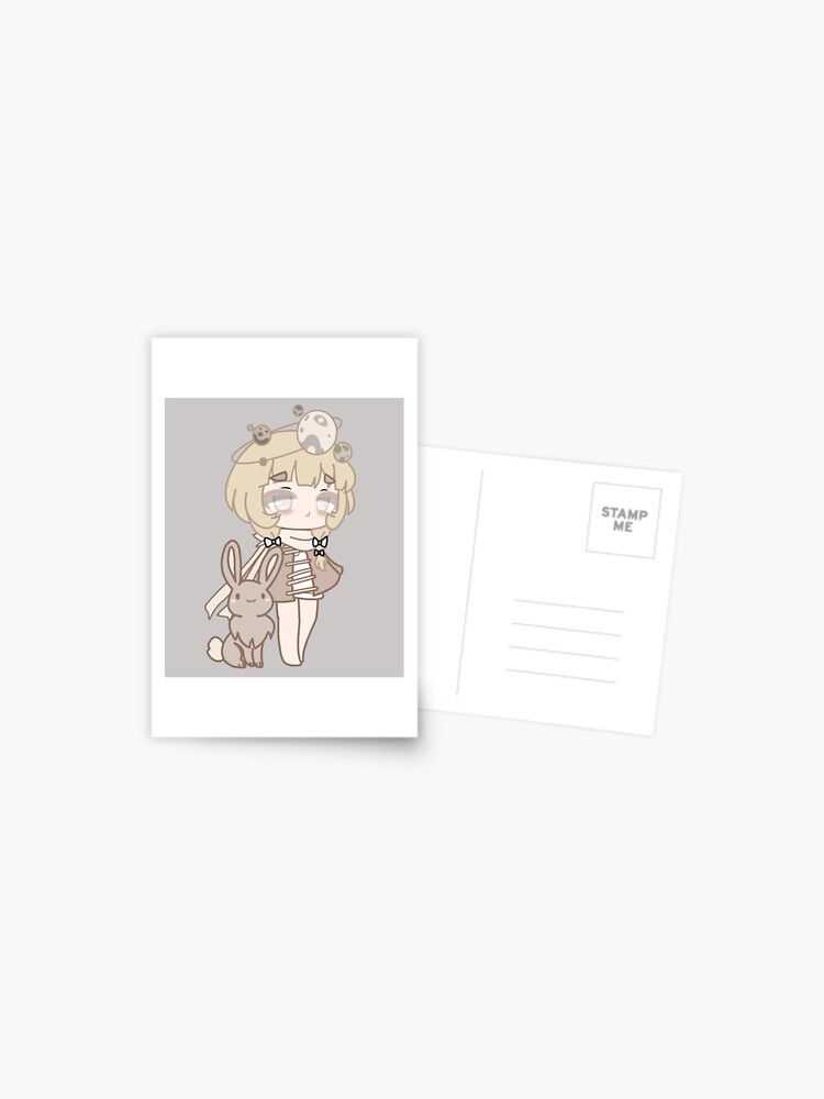 Aesthetic Gacha Life Gacha Club Character Postcard For Sale By Lovedale2 Redbubble