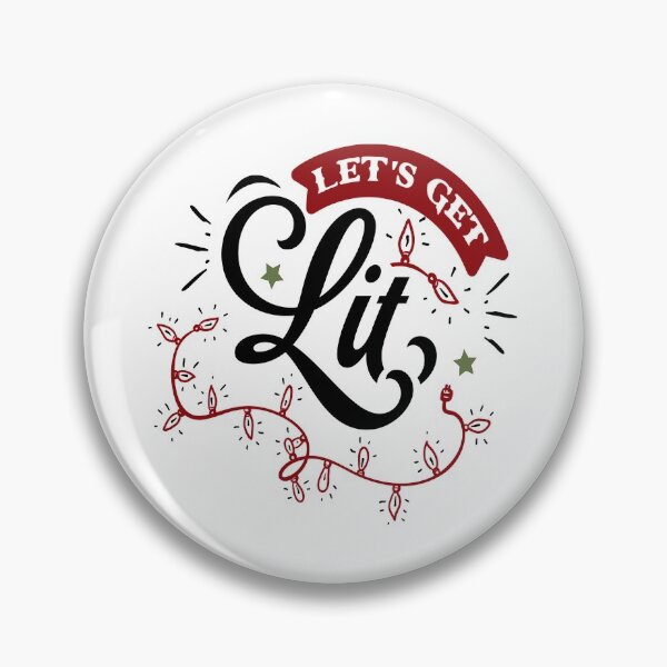 Item preview, Christmas Eve Merry Christmas Xmas- Let's Get Lit designed and sold by HDPrinting.