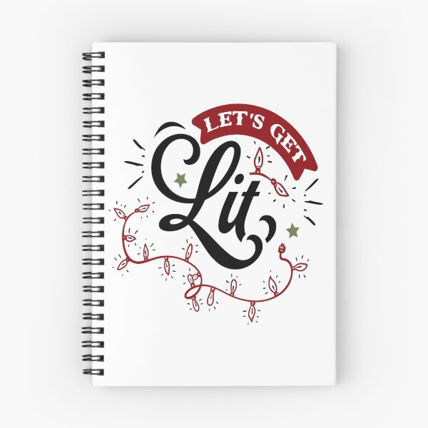 Item preview, Christmas Eve Merry Christmas Xmas- Let's Get Lit designed and sold by HDPrinting.