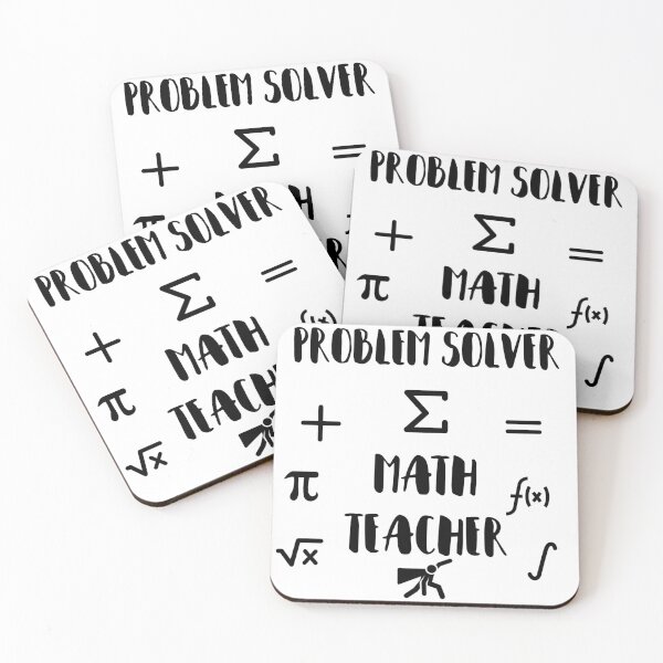 Item preview, problem solver math teacher designed and sold by Wavavo.