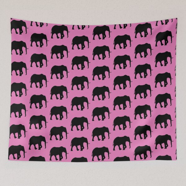 Item preview, Elephant (pink) designed and sold by BackgroundND.