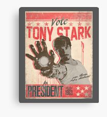 President Stark Canvas Print