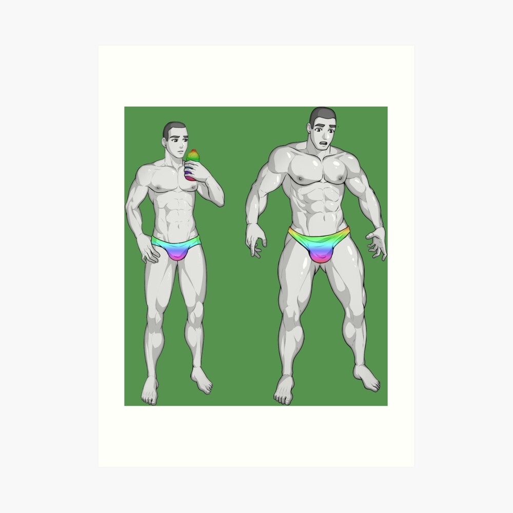 Galeriedruck for Sale mit Muskelwachstum Bara Gay Theme von  Phantasmal-2-do | Redbubble