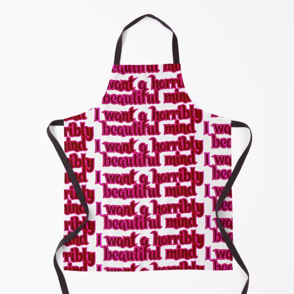 Item preview, I want a horribly beautiful mind designed and sold by Jokertags.