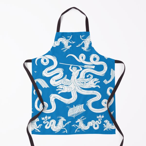 Item preview, Scylla mosaic - Blue designed and sold by flaroh.