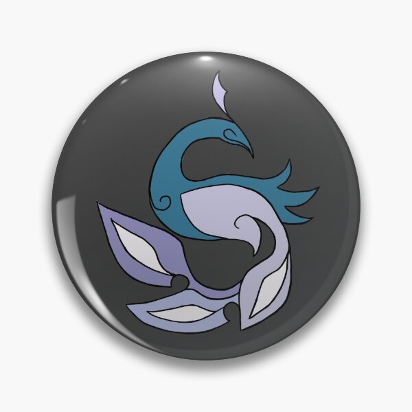 Item preview, 'pavo ocellus' genshin impact kaeya constellation design designed and sold by thelucia.