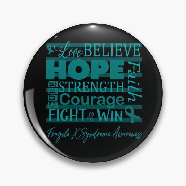 Item preview, Love Believe Hope Fragile X Syndrome Awareness designed and sold by largellie.