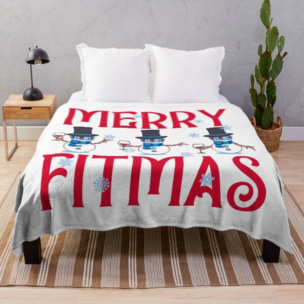 Item preview, Merry Fitmas Snowman - Christmas 2021 designed and sold by hectorgool.
