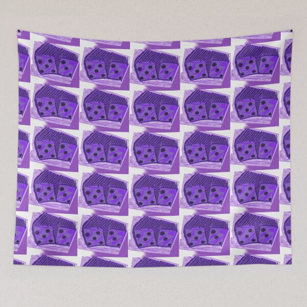 Item preview, purple dice designed and sold by Rytespot.