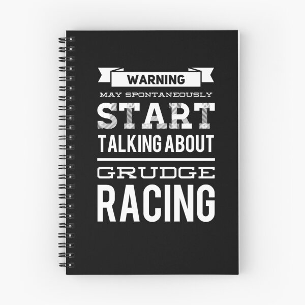 Item preview, Warning May Spontaneously Start Talking About Grudge Racing designed and sold by CarantinedChaos.