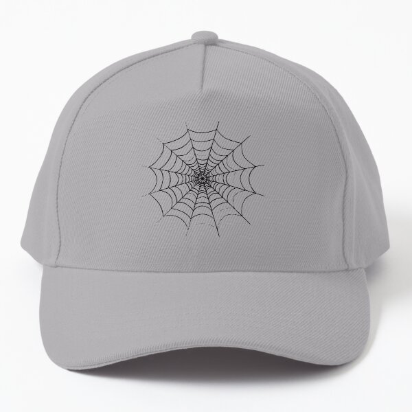 A Simple Spider's Web Baseball Cap