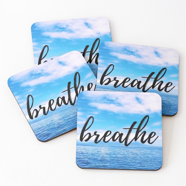 Item preview, breathe - blue island designed and sold by RebekahLanden.