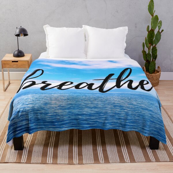 Item preview, breathe - blue island designed and sold by RebekahLanden.