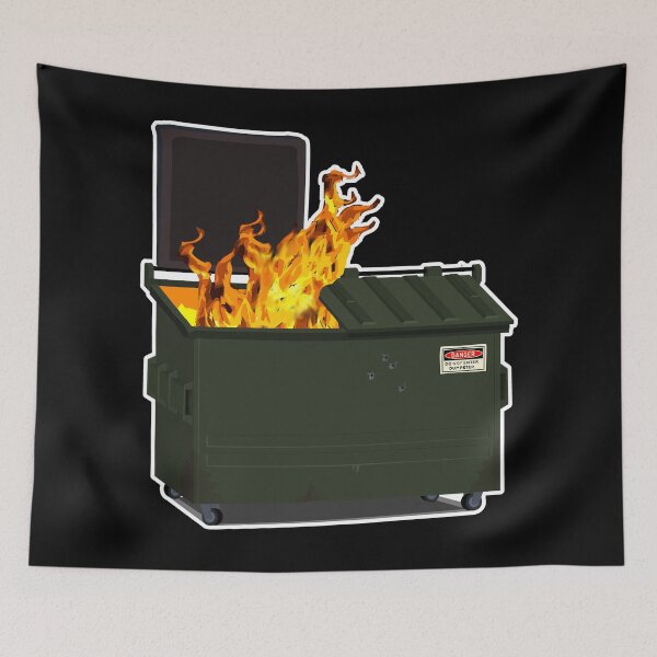 Item preview, Dumpster Fire designed and sold by Good-Looking Corpse.