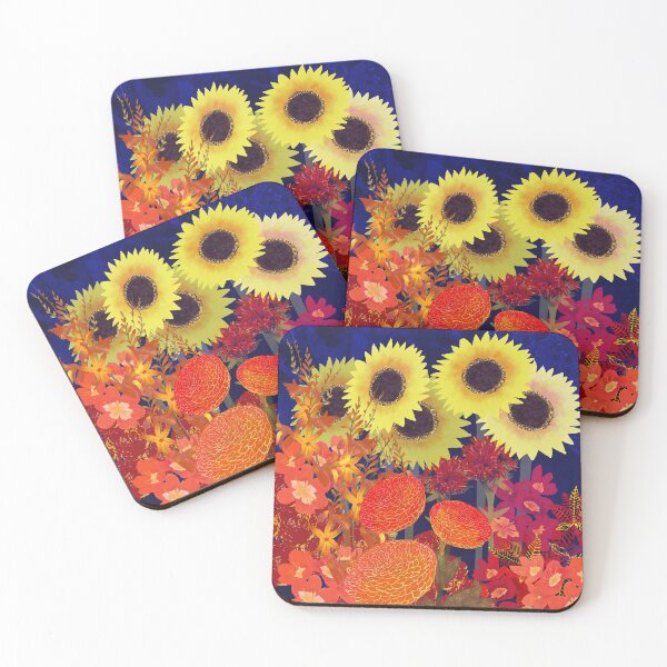 Item preview, Leo Zodiac Flowers designed and sold by rebecca-prints.