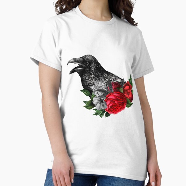 Item preview, Ravens and Roses designed and sold by AnchorsDesigns.