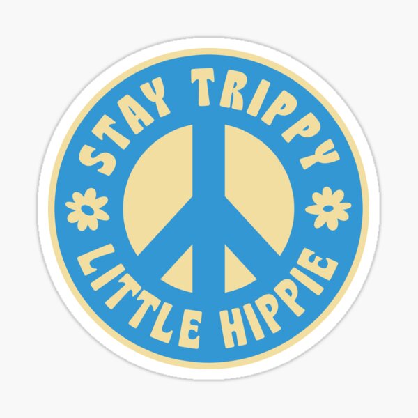 Item preview, STAY TRIPPY LITTLE HIPPIE designed and sold by asymmetrickid.