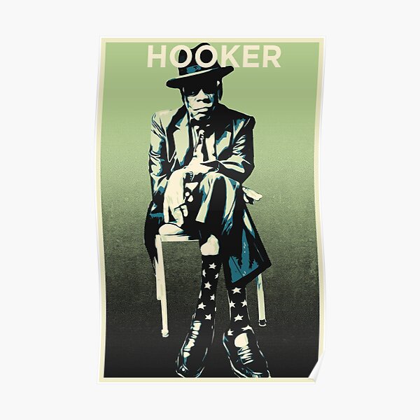 John Lee Hooker - Chillin' Poster