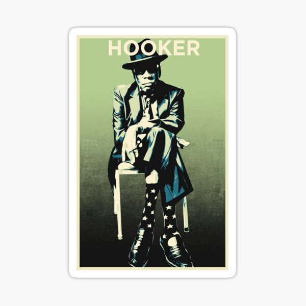 John Lee Hooker - Chillin' Sticker