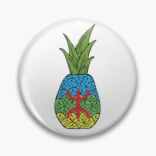 Item preview, Amazigh Patriotic Summer Pineapple Shirt designed and sold by cssdru.