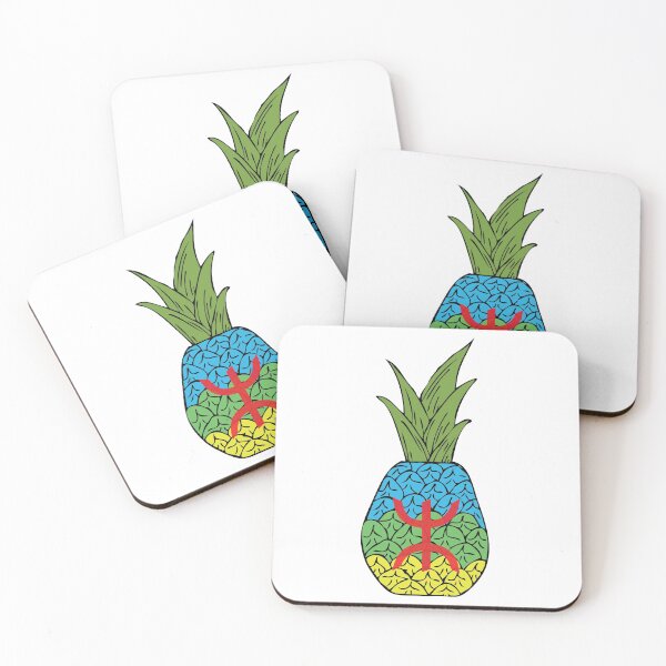 Item preview, Amazigh Patriotic Summer Pineapple Shirt designed and sold by cssdru.