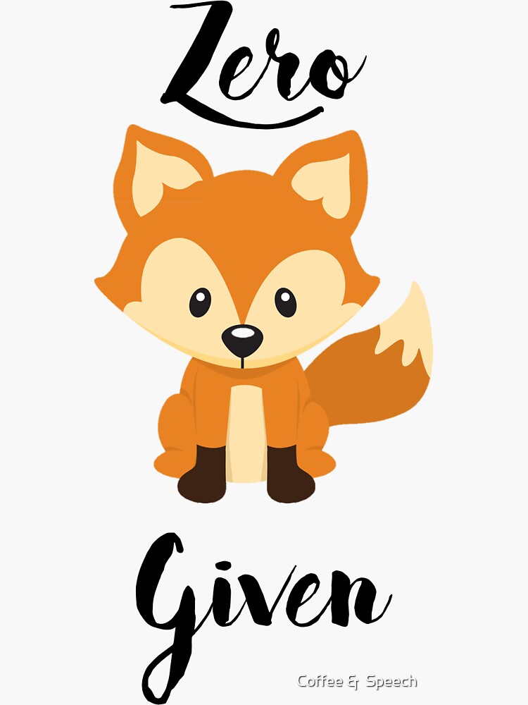 Zero Fox given. Zero Fox given Wallpaper. Fox colored logo.