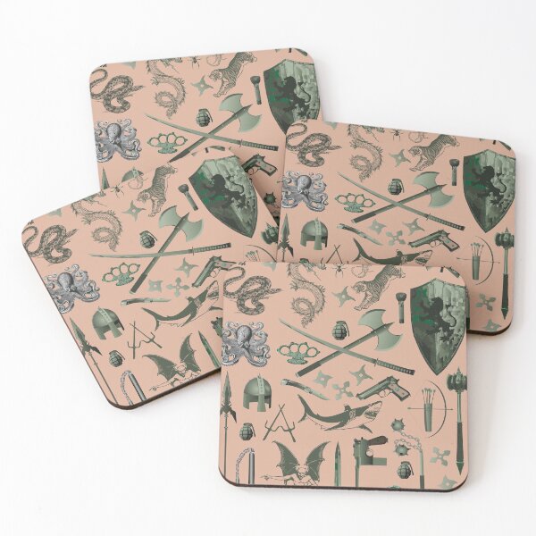 Item preview, 65 MCMLXV Cosplay Youbori Tattoo Weapons Pattern designed and sold by 65 MCMLXV.