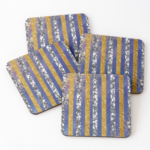 Item preview, Glamour & Glitter Stripes designed and sold by Tau Tia L Douglass.