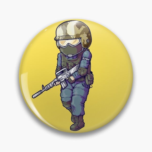 Item preview, CounterTerrorist - CounterStrike Chibi designed and sold by OnlyZEROH.