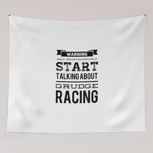 Item preview, Warning May Spontaneously Start Talking About Grudge Racing designed and sold by CarantinedChaos.