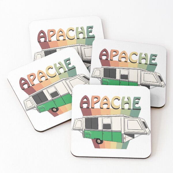 Item preview, Apache Royal pop up camper 1975  designed and sold by HCrockettArt.