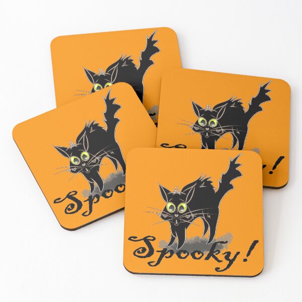 Item preview, Spooky Cat designed and sold by FickleandFancy.