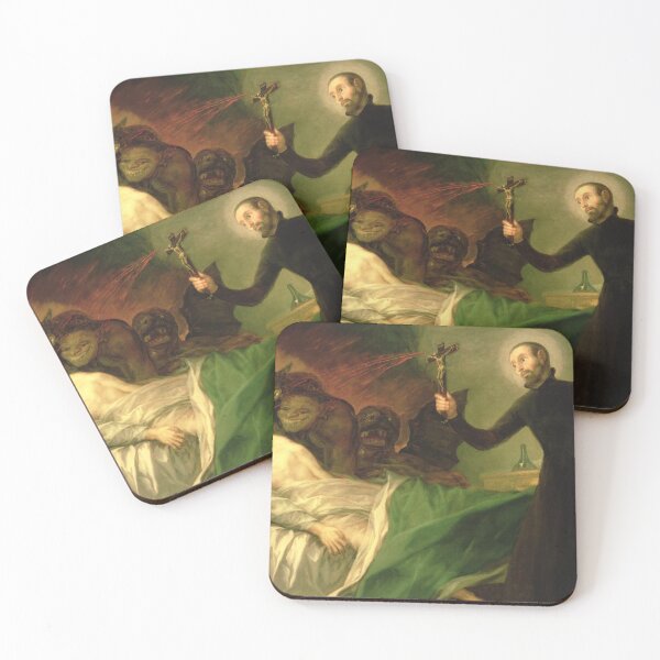 Item preview, St Francis Borgia Expels Demons From A Dying 1788 By Francisco Jose De Goya Y Lucientes designed and sold by JDesigningMO.