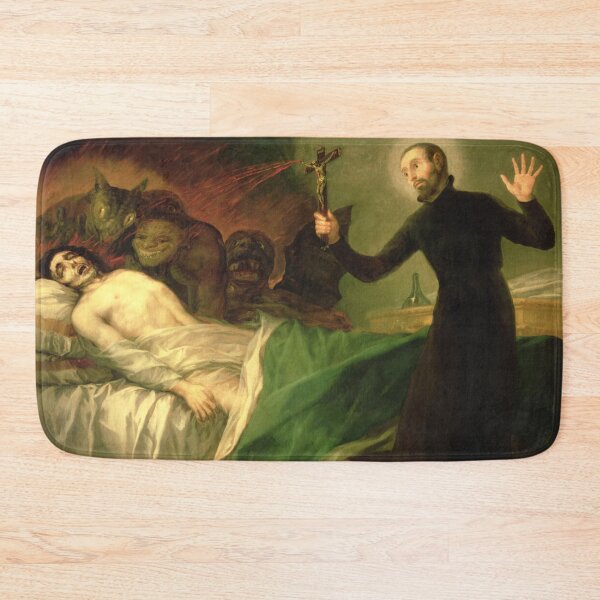 Item preview, St Francis Borgia Expels Demons From A Dying 1788 By Francisco Jose De Goya Y Lucientes designed and sold by JDesigningMO.
