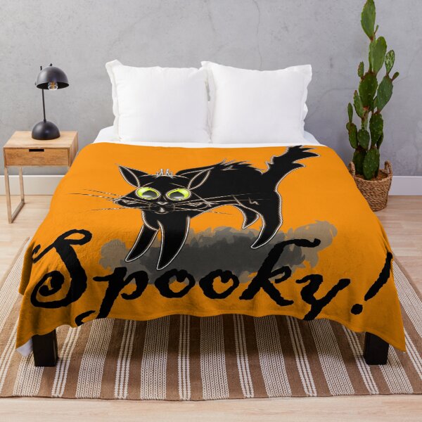 Item preview, Spooky Cat designed and sold by FickleandFancy.