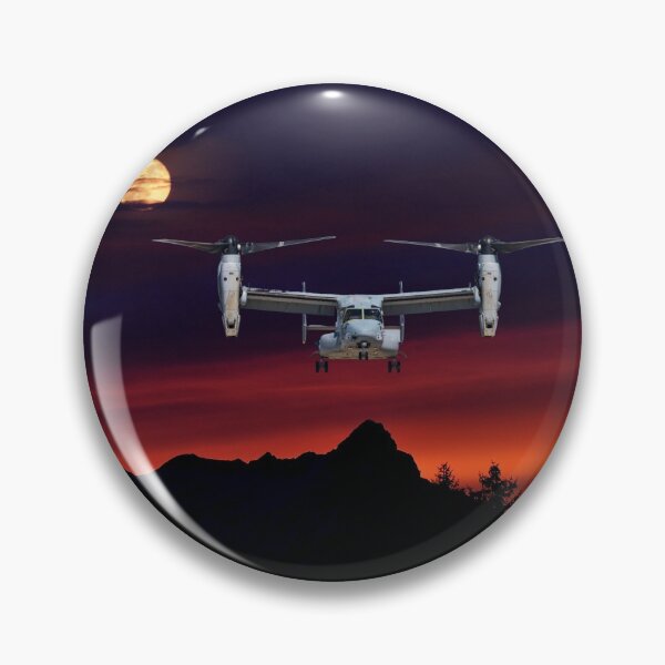 Item preview, V-22 Osprey Desert Sunset Tiltrotor Military Aircraft designed and sold by mydesignsbylar.