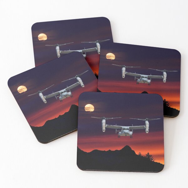 Item preview, V-22 Osprey Desert Sunset Tiltrotor Military Aircraft designed and sold by mydesignsbylar.