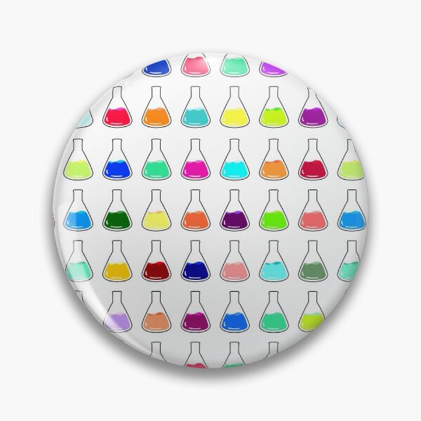 Item preview, Kaleidoscope of Flasks (White Background) designed and sold by Artsy-Chemist.