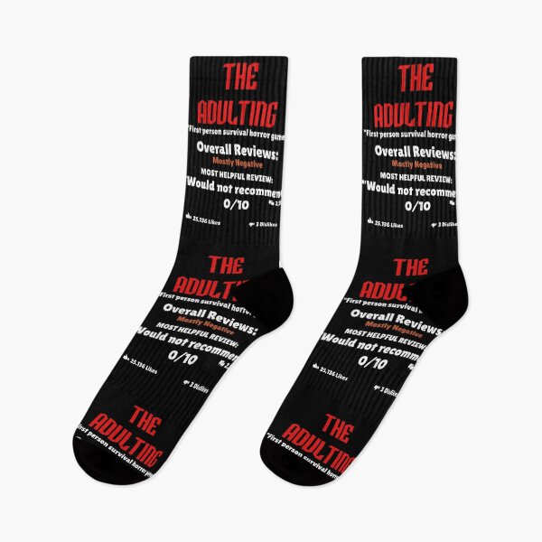 Item preview, Adulting would not recommend designed and sold by Stefan Z..