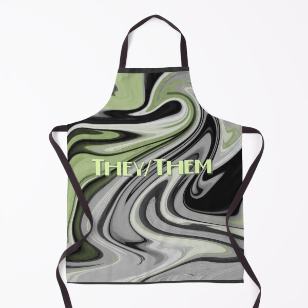 Item preview, Ellos / ellos Agender Swirled Art Deco design designed and sold by PolyKinkyQueer.