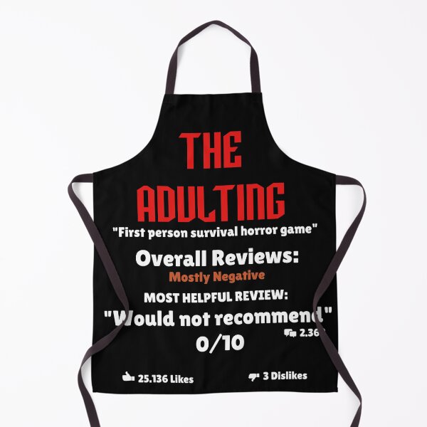 Item preview, Adulting would not recommend designed and sold by Stefan Z..