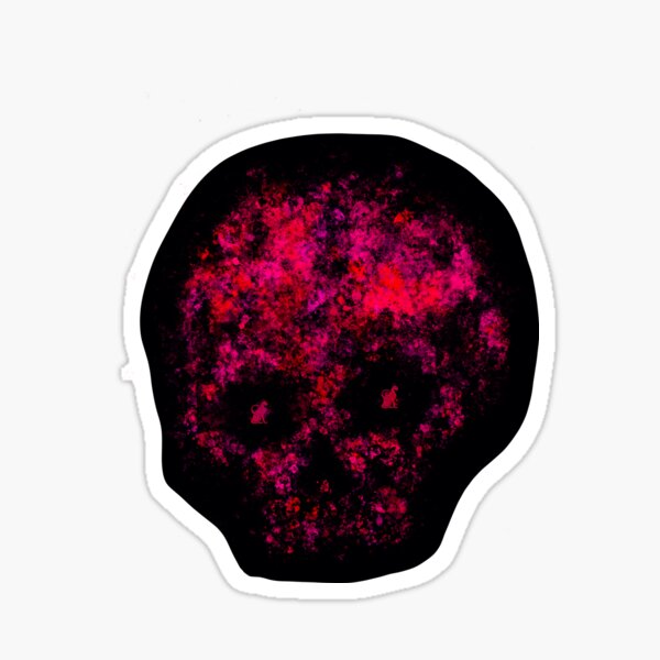 Fuchsia Nightmares The Second Sticker