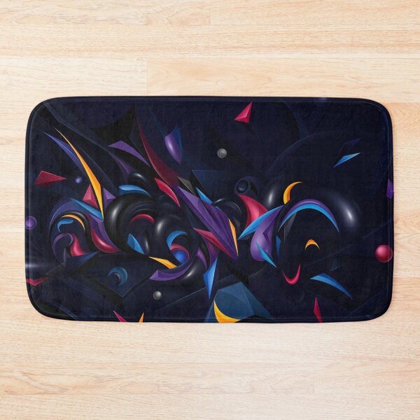 Item preview, Stylish Shapes & Colors Explosions Abstract Art III designed and sold by NexusArts.