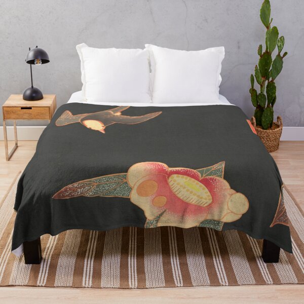 Item preview, Swallow And Camellia By Jakuchu Ito designed and sold by JDesigningMO.
