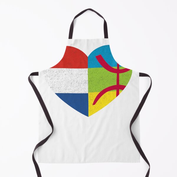 Item preview, Amazigh Dutch Pride Heart Tamazgha Netherlands Flag Gift designed and sold by cssdru.
