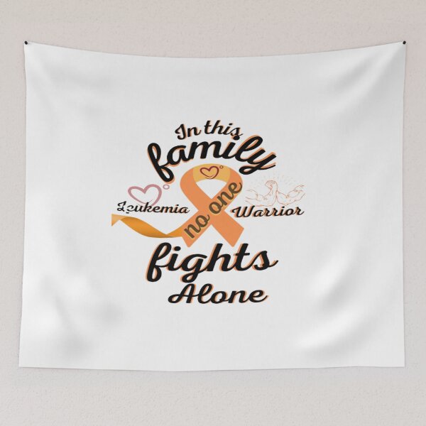 Item preview, Leukemia Awareness - In This Family No One Fights Alone  designed and sold by noor-93.