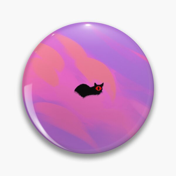 Item preview, Chill kitty cat relaxing at the aesthetic purple clouds in the sky designed and sold by Argodeon.