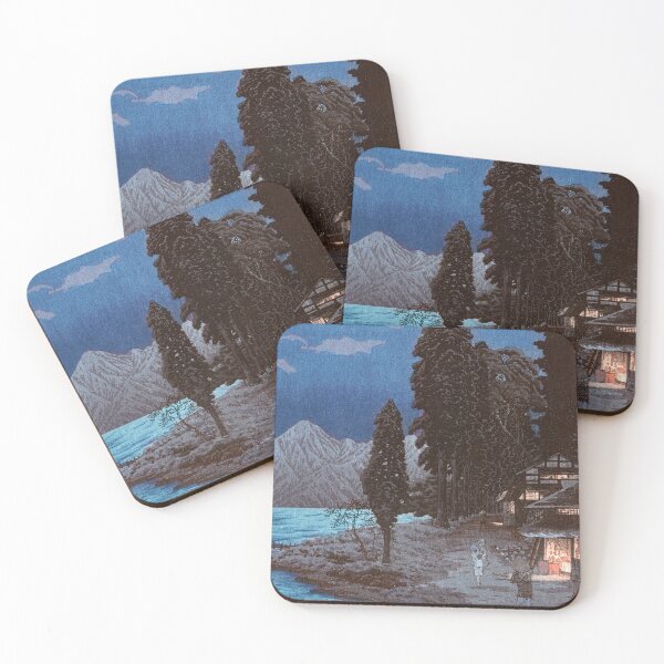 Item preview, Japanese Woodbock Art Lake Chūzenji (ca.1929–1932) by Hiroaki Takahashi designed and sold by Designedbysm.