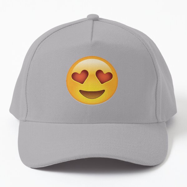 Love Hearts emoji Baseball Cap
